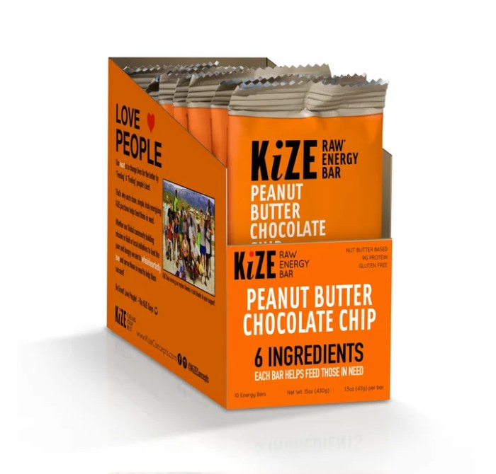 Kize bar nutrition facts