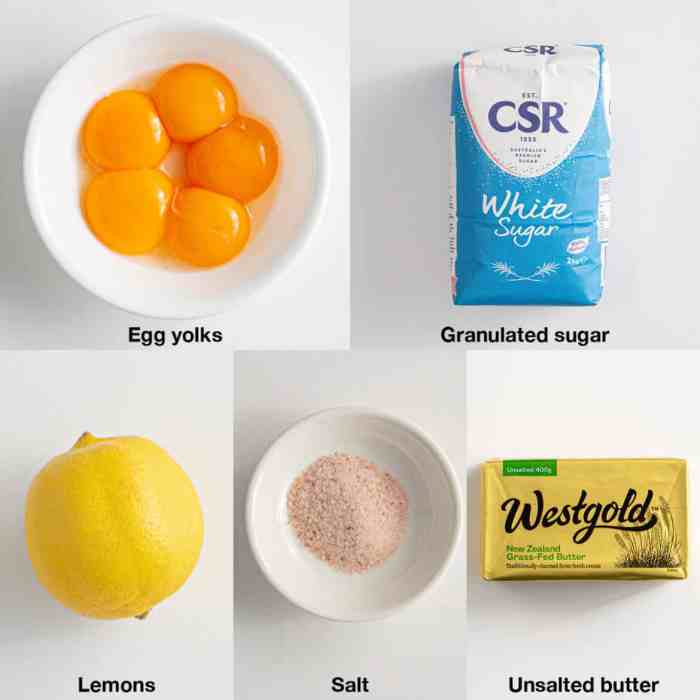 Lemon curd nutrition facts