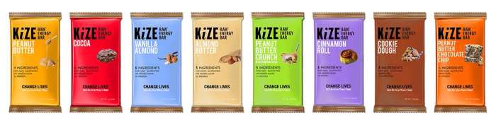 Kize bar nutrition facts